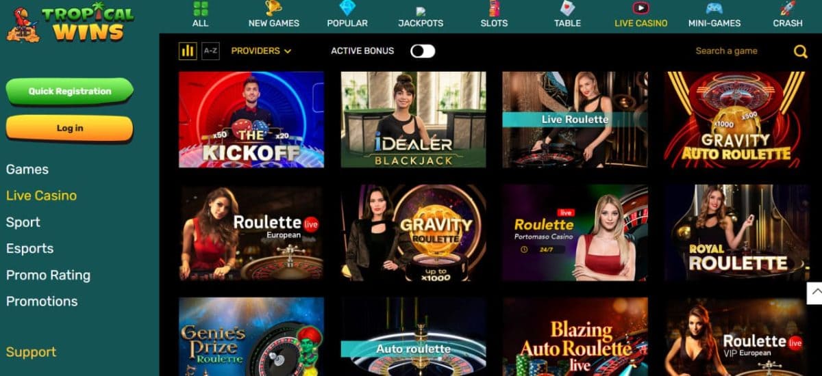 Tropical Wins Casino image 3